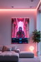 Wallity Pintura Decorativa de Vidrio Templado Multicolor 70 x 100 cm